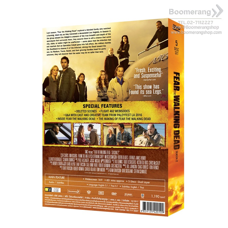 Box fear the walking dead primeira temporada completa 02 dvds - Playart -  Livros de Arte e Fotografia - Magazine Luiza