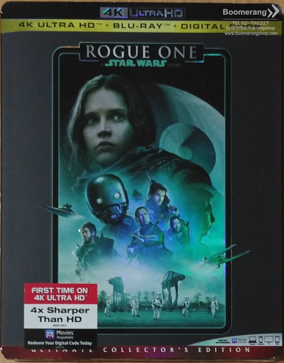 Rogue One: A Star Wars Story (4K Ultra HD + Blu-ray + Digital Code