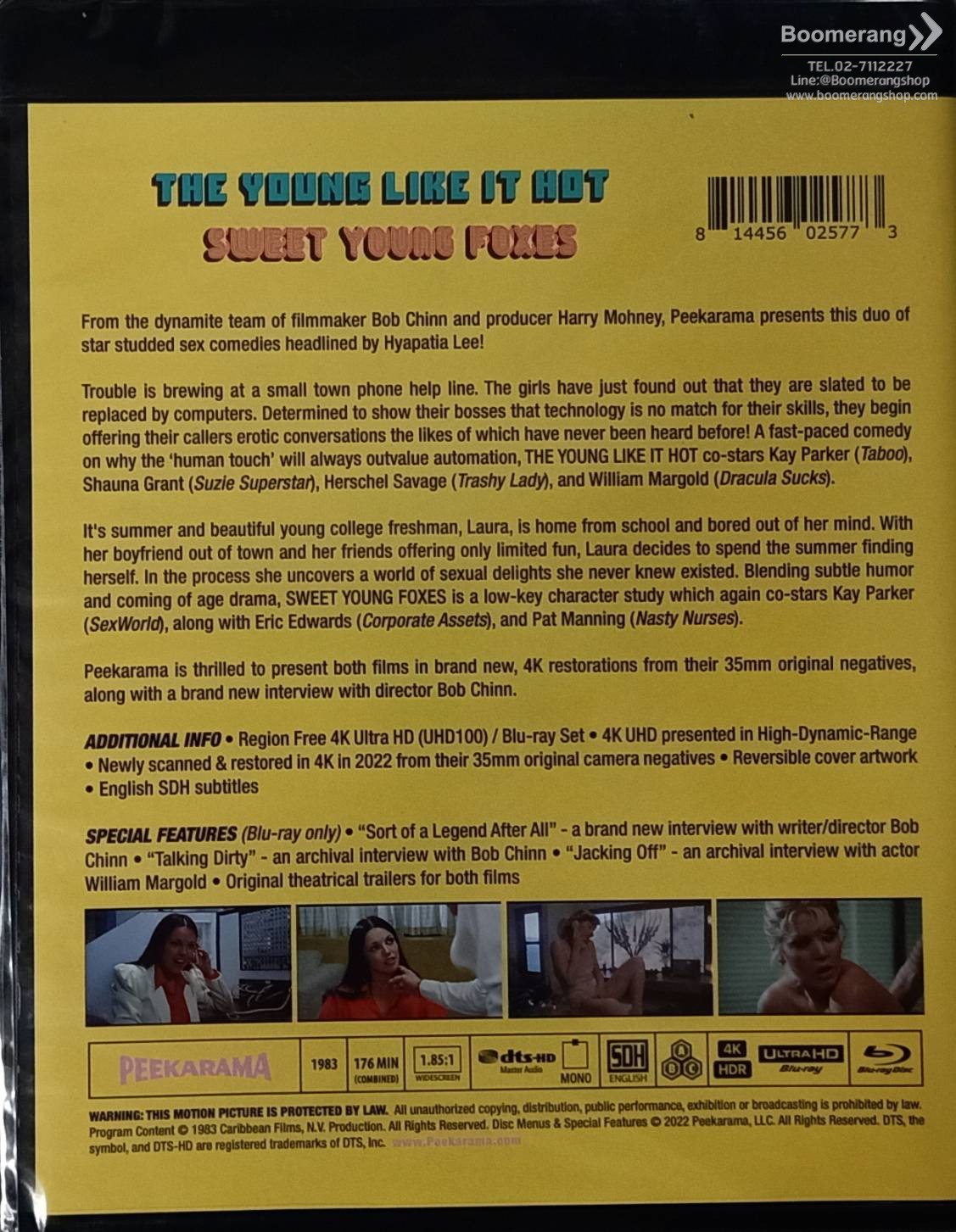 Young Like It Hot  Sweet Young Foxes | BoomerangShop.com - Thailand Online  Blu-Ray, DVD, CD Store